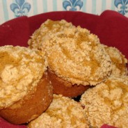 Pumpkin-Crumb Muffins (Whole Wheat) with Cream Cheese Filling – Recipe